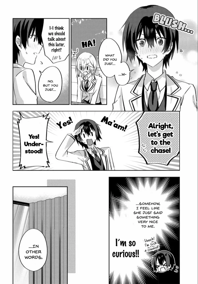 Romcom Manga ni Haitte Shimatta no de, Oshi no Make Heroine wo Zenryoku de Shiawase ni suru Chapter 4 page 9
