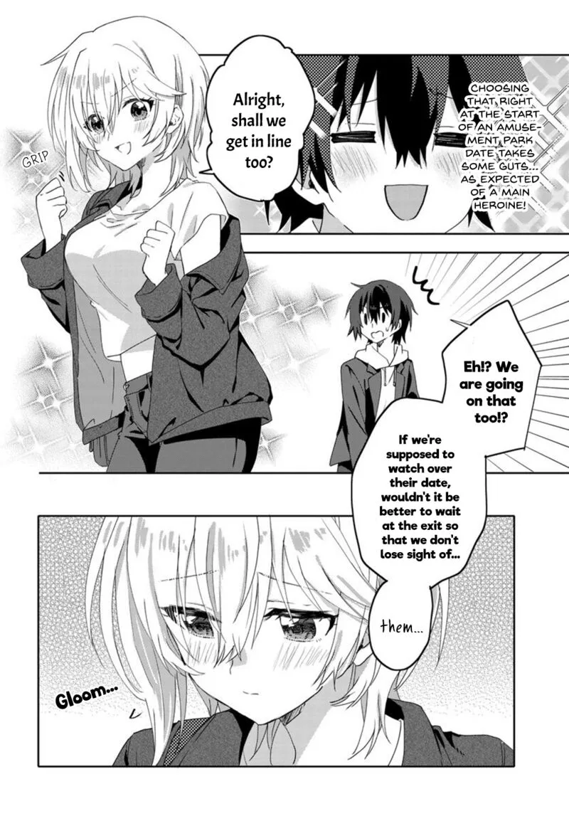 Romcom Manga ni Haitte Shimatta no de, Oshi no Make Heroine wo Zenryoku de Shiawase ni suru Chapter 7.1 page 2