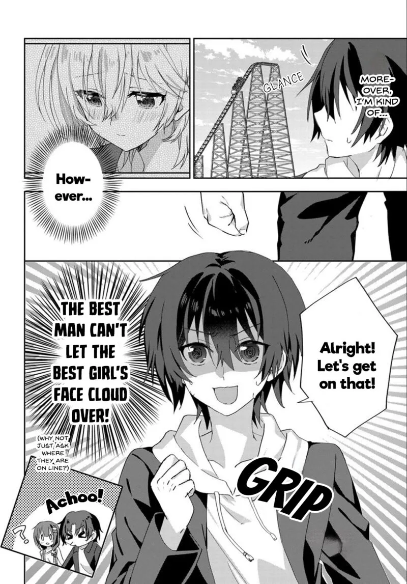 Romcom Manga ni Haitte Shimatta no de, Oshi no Make Heroine wo Zenryoku de Shiawase ni suru Chapter 7.1 page 4