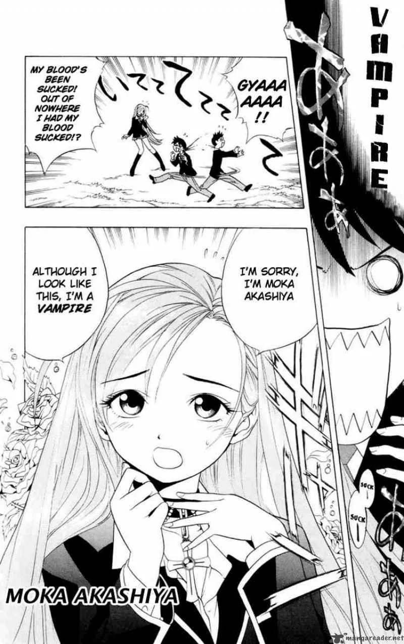 Rosario-Vampire Chapter 1 page 11