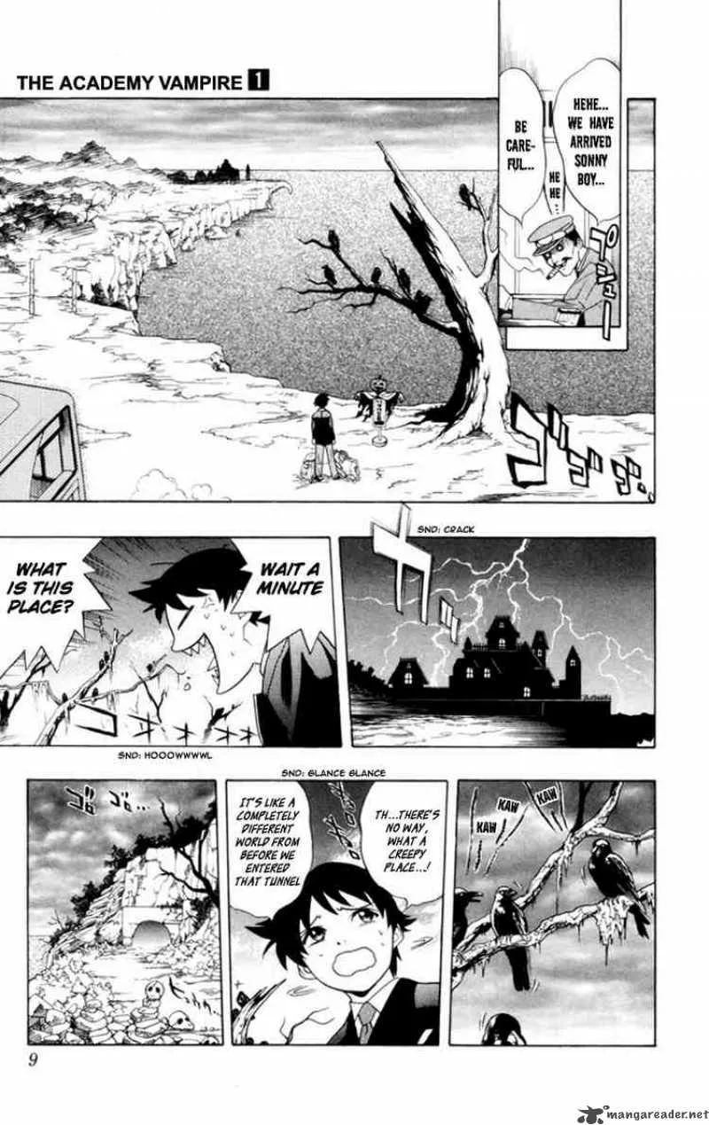 Rosario-Vampire Chapter 1 page 6