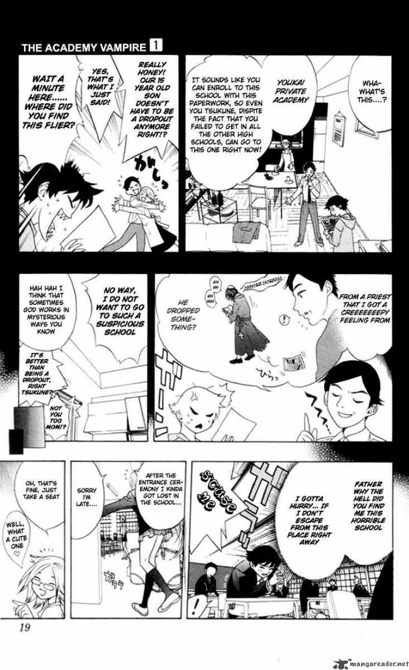 Rosario-Vampire Chapter 1 page 16
