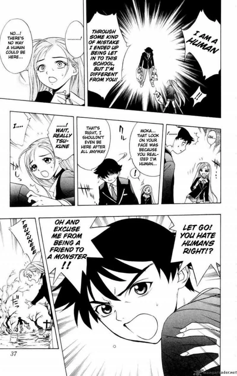 Rosario-Vampire Chapter 1 page 34