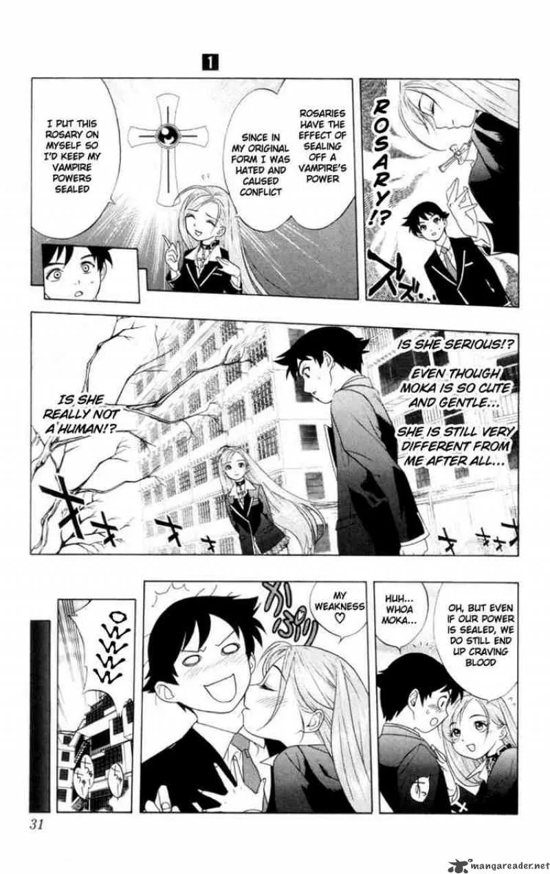 Rosario-Vampire Chapter 1 page 28