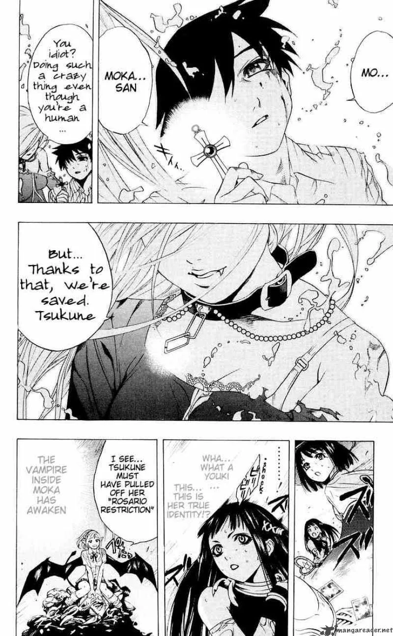 Rosario-Vampire Chapter 16 page 36