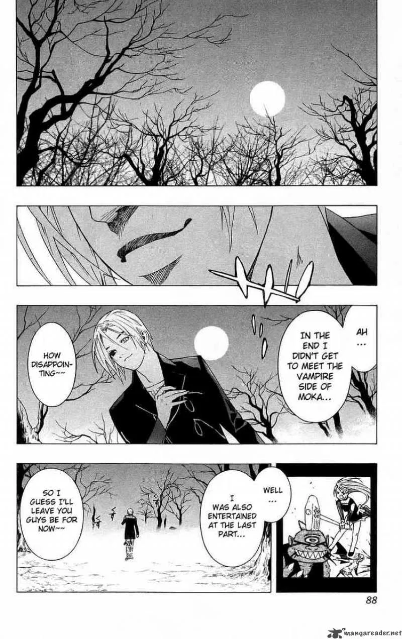 Rosario-Vampire Chapter 26 page 38