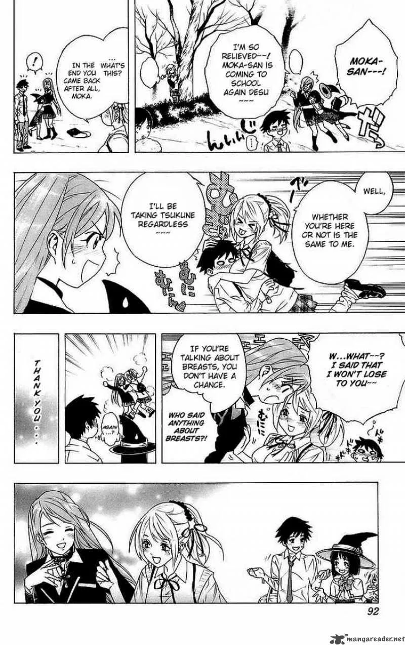 Rosario-Vampire Chapter 26 page 42