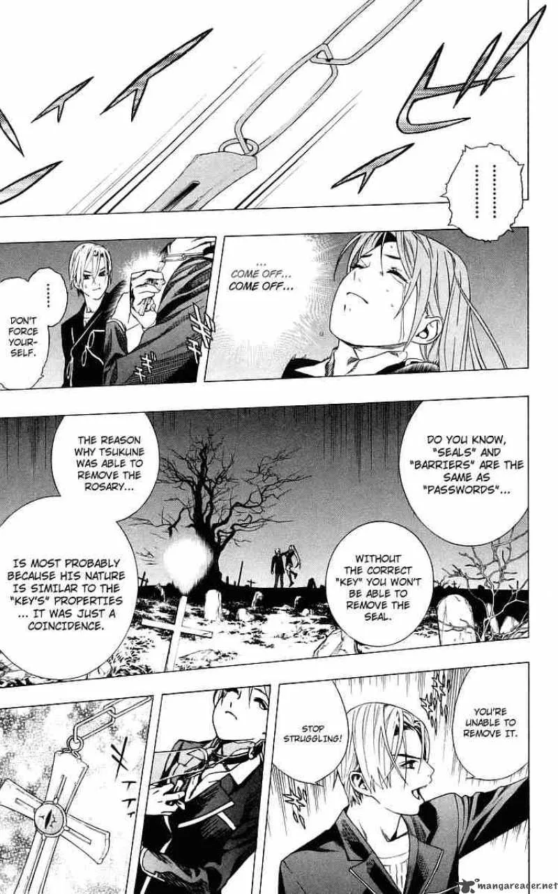 Rosario-Vampire Chapter 32 page 35