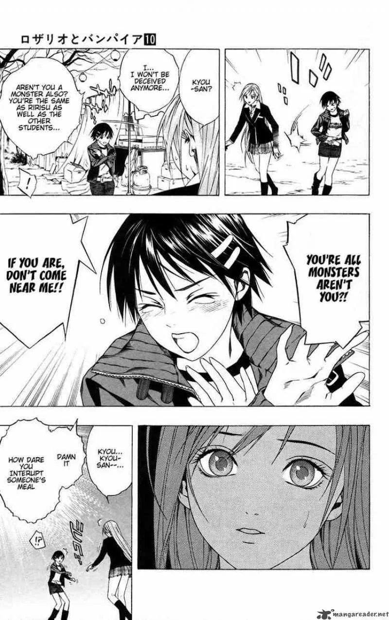 Rosario-Vampire Chapter 37 page 36