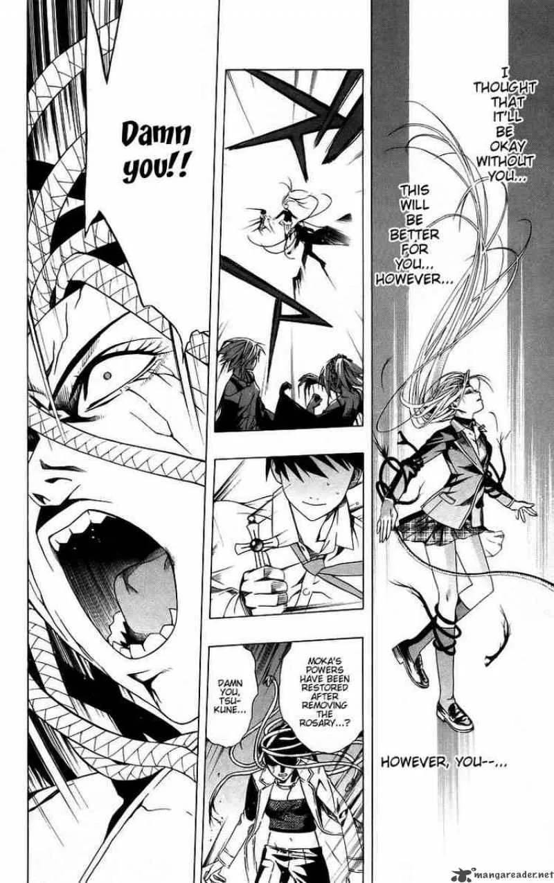 Rosario-Vampire Chapter 38 page 38