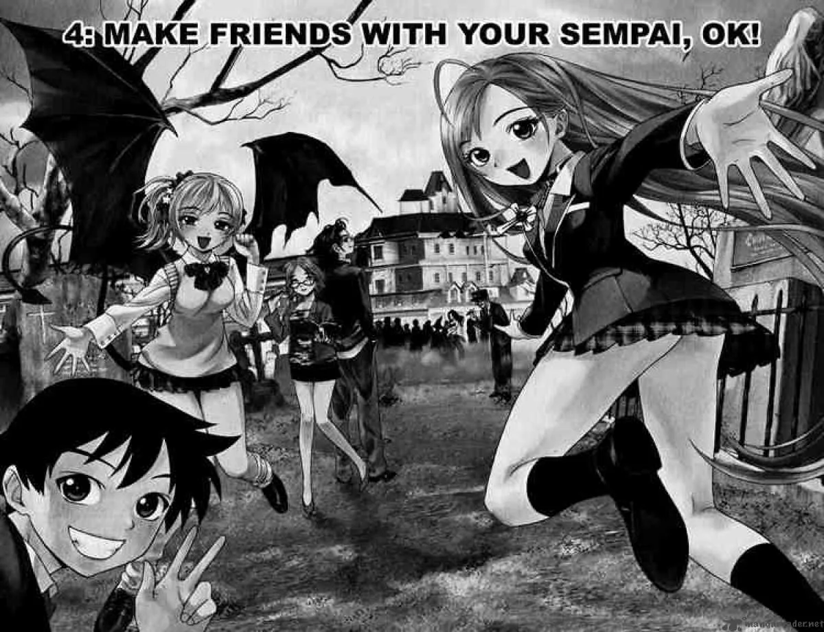 Rosario-Vampire Chapter 4 page 1