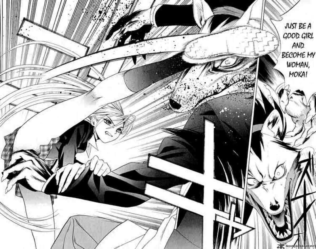 Rosario-Vampire Chapter 4 page 38