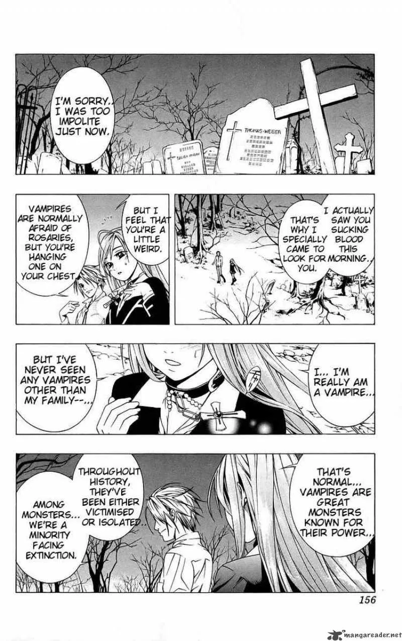 Rosario-Vampire Chapter 40 page 15