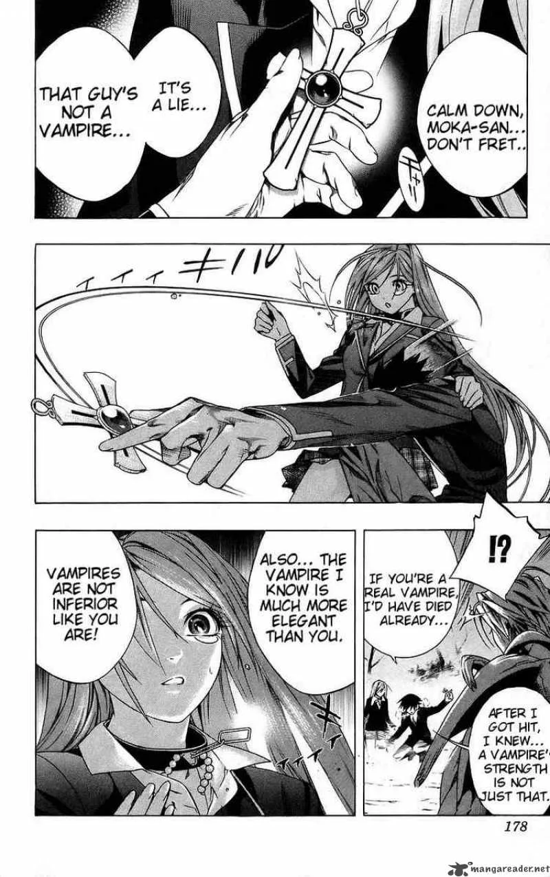 Rosario-Vampire Chapter 40 page 37