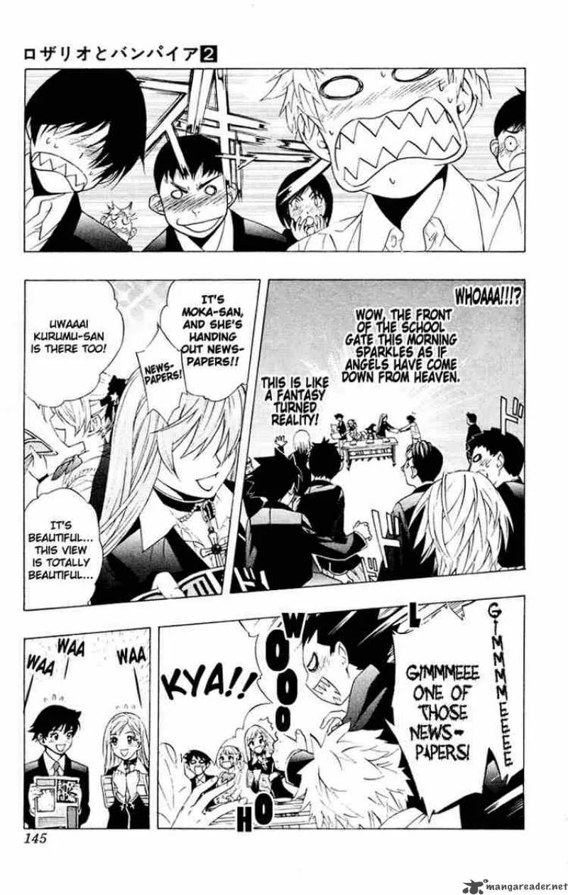 Rosario-Vampire Chapter 8 page 11