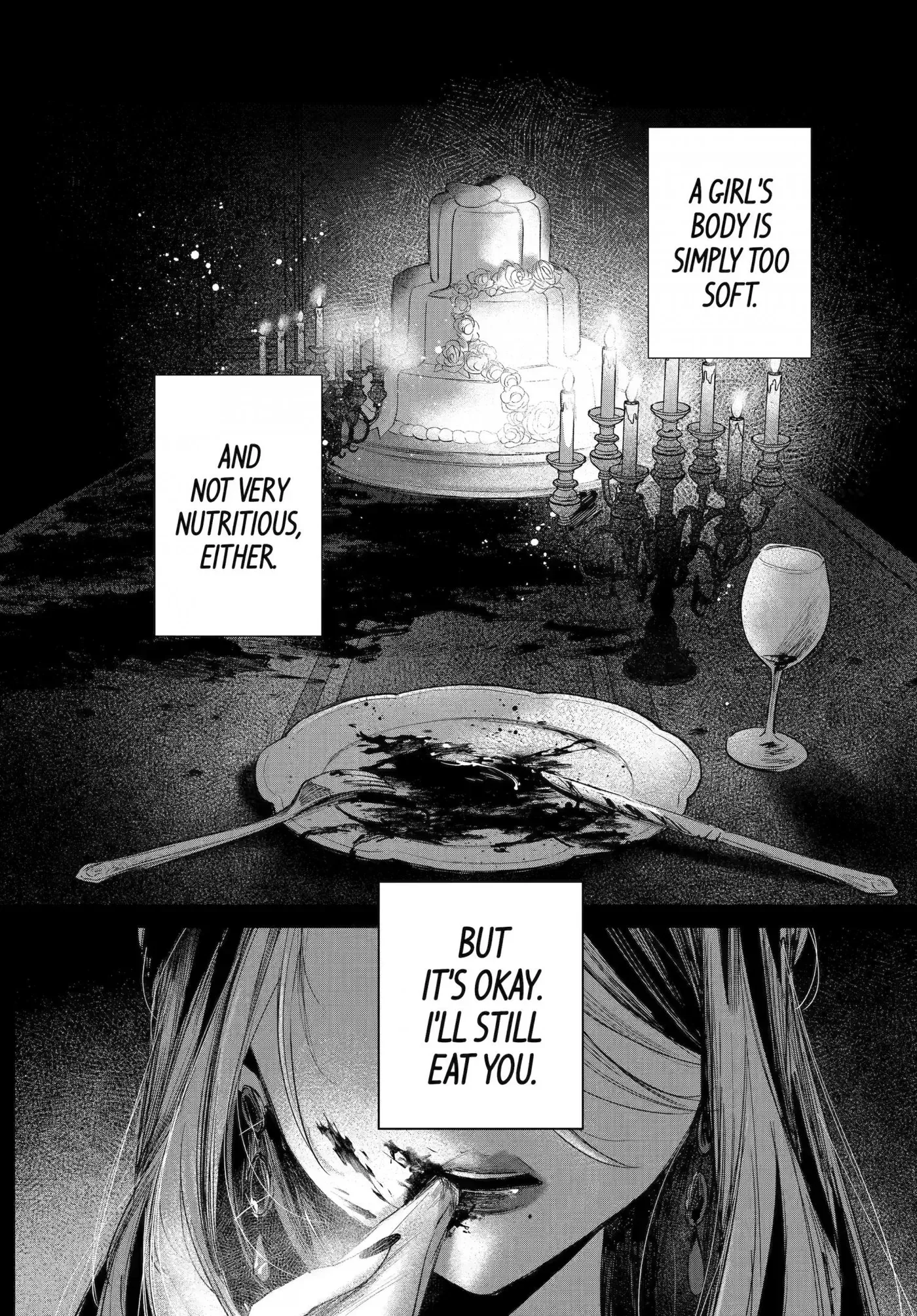 Ruby on the Cake - Hitogui Majo no Bansankai Chapter 24.1 page 1