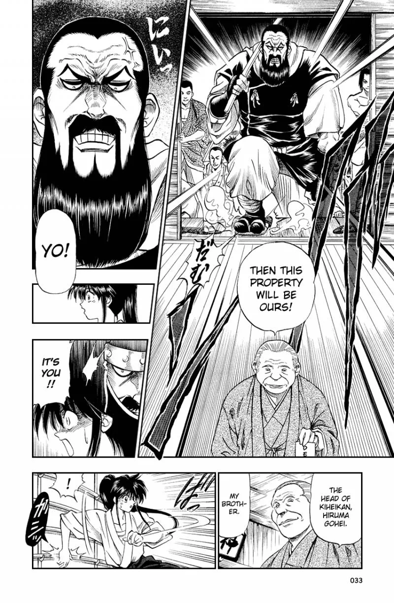 Rurouni Kenshin Chapter 1 page 34