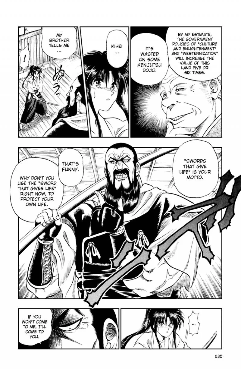 Rurouni Kenshin Chapter 1 page 36