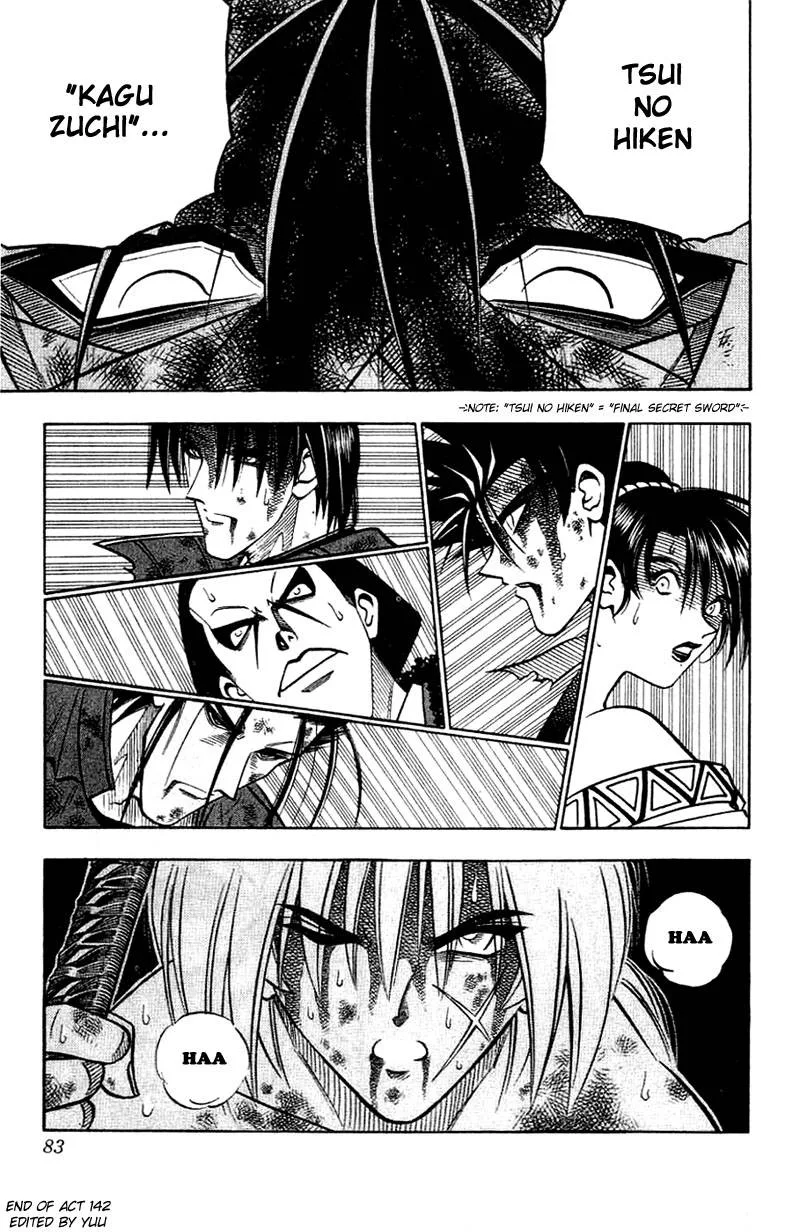 Rurouni Kenshin Chapter 142 page 18