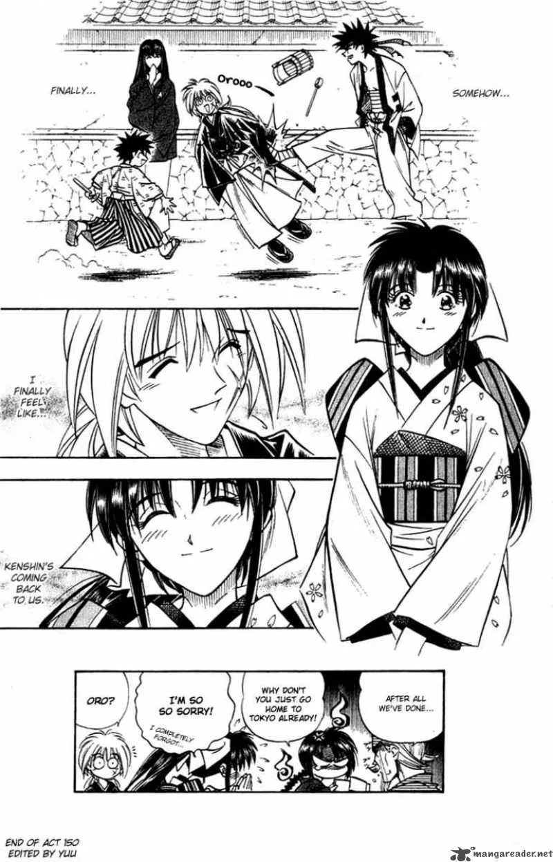Rurouni Kenshin Chapter 150 page 19