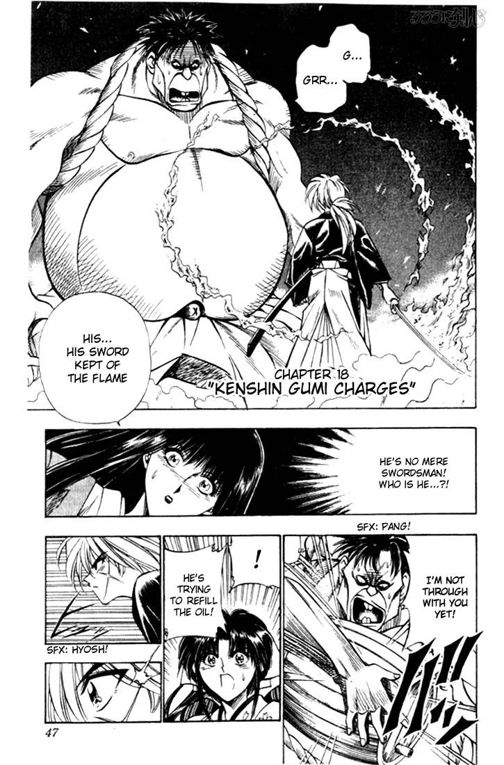 Rurouni Kenshin Chapter 18 page 1