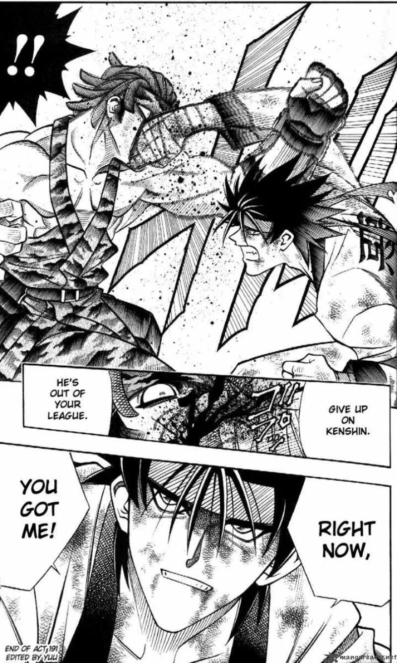 Rurouni Kenshin Chapter 191 page 19