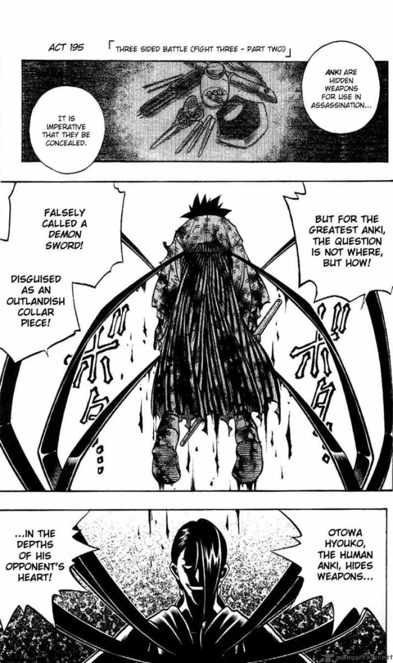 Rurouni Kenshin Chapter 195 page 1