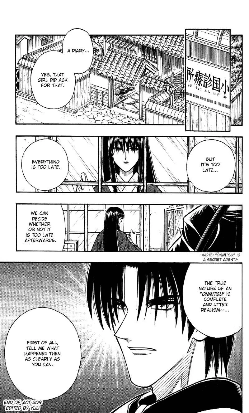Rurouni Kenshin Chapter 209 page 18