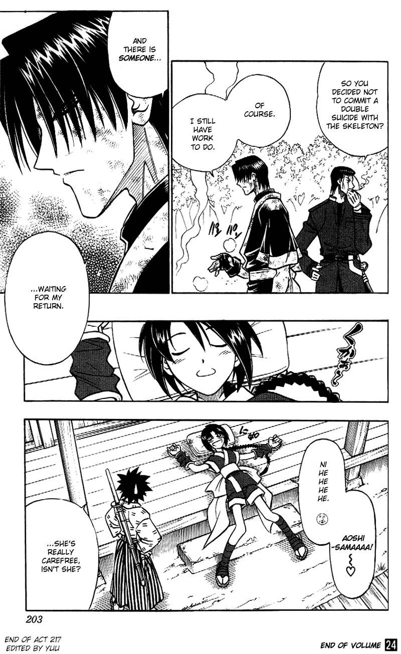 Rurouni Kenshin Chapter 217 page 18