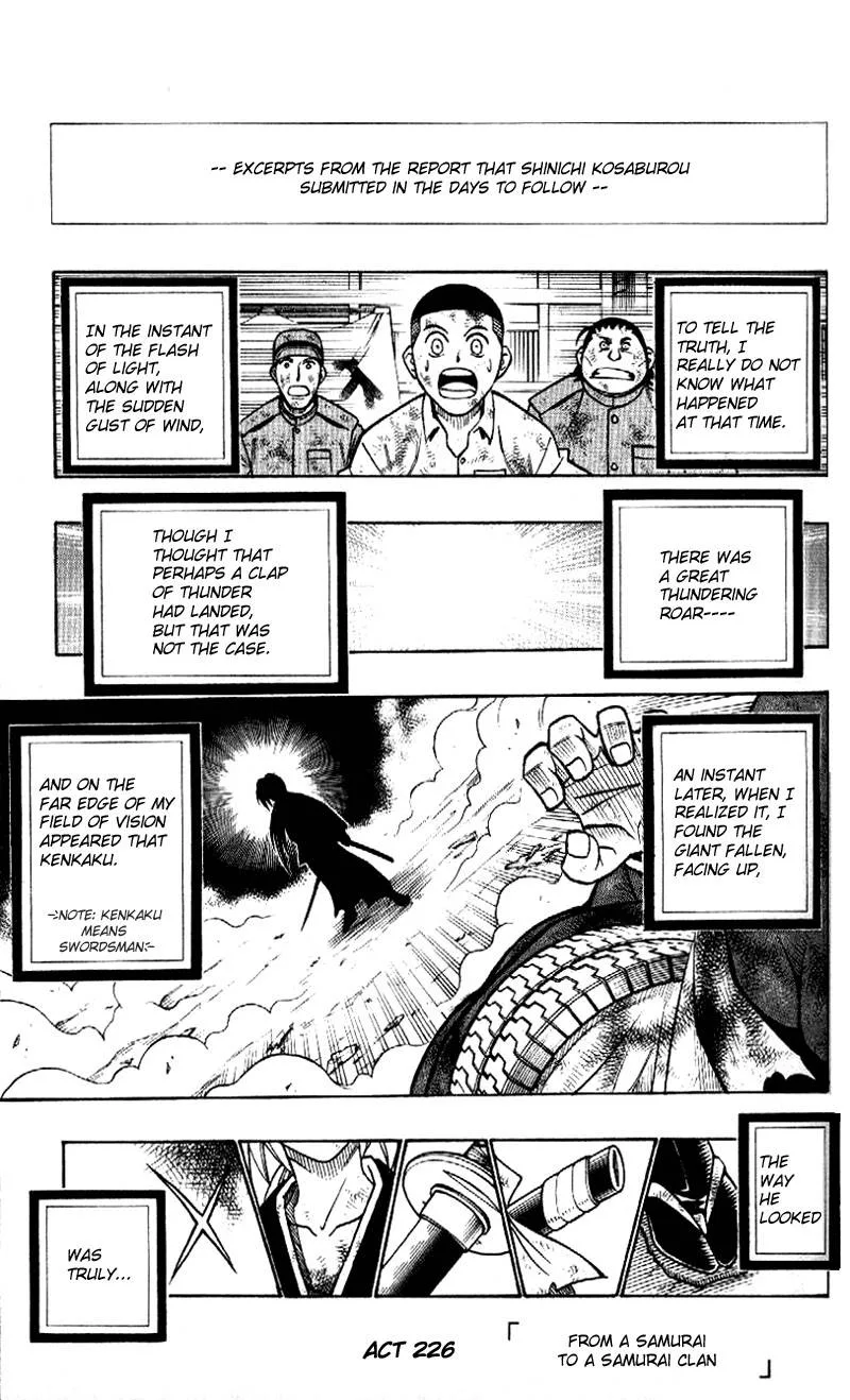 Rurouni Kenshin Chapter 226 page 2