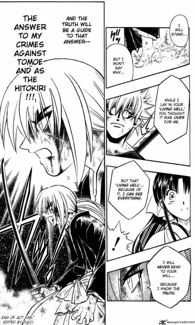Rurouni Kenshin Chapter 245 page 17