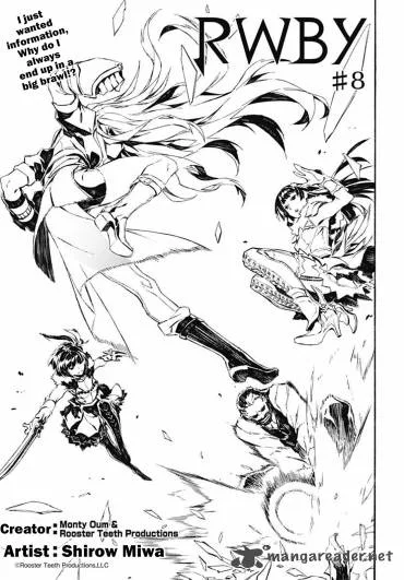 RWBY Chapter 8 page 1