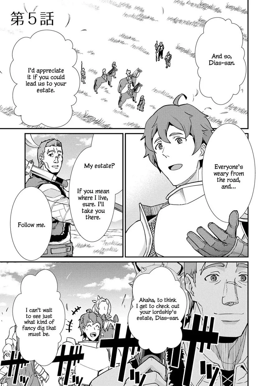 Ryoumin 0-nin Start no Henkyou Ryoushusama Chapter 5 page 1