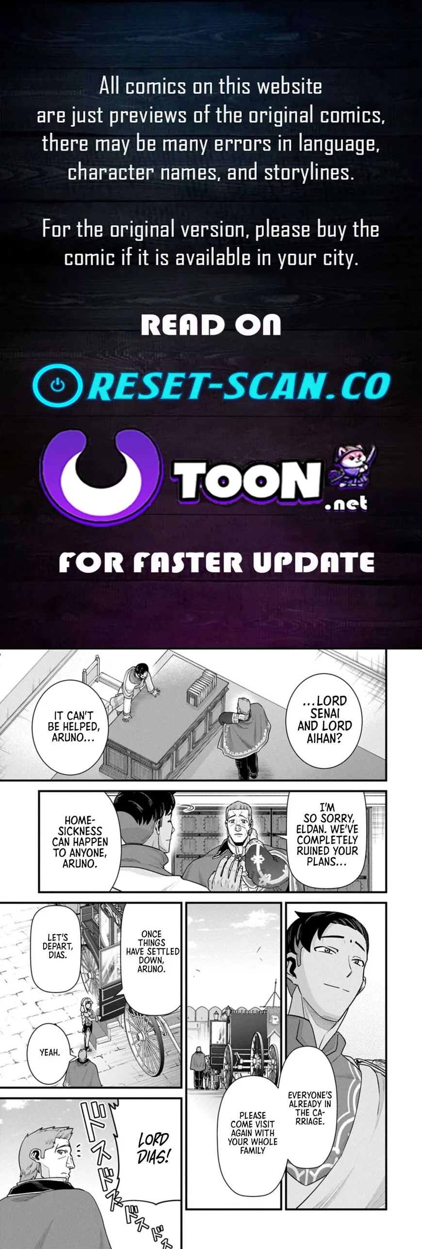 Ryoumin 0-nin Start no Henkyou Ryoushusama Chapter 69.2 page 1