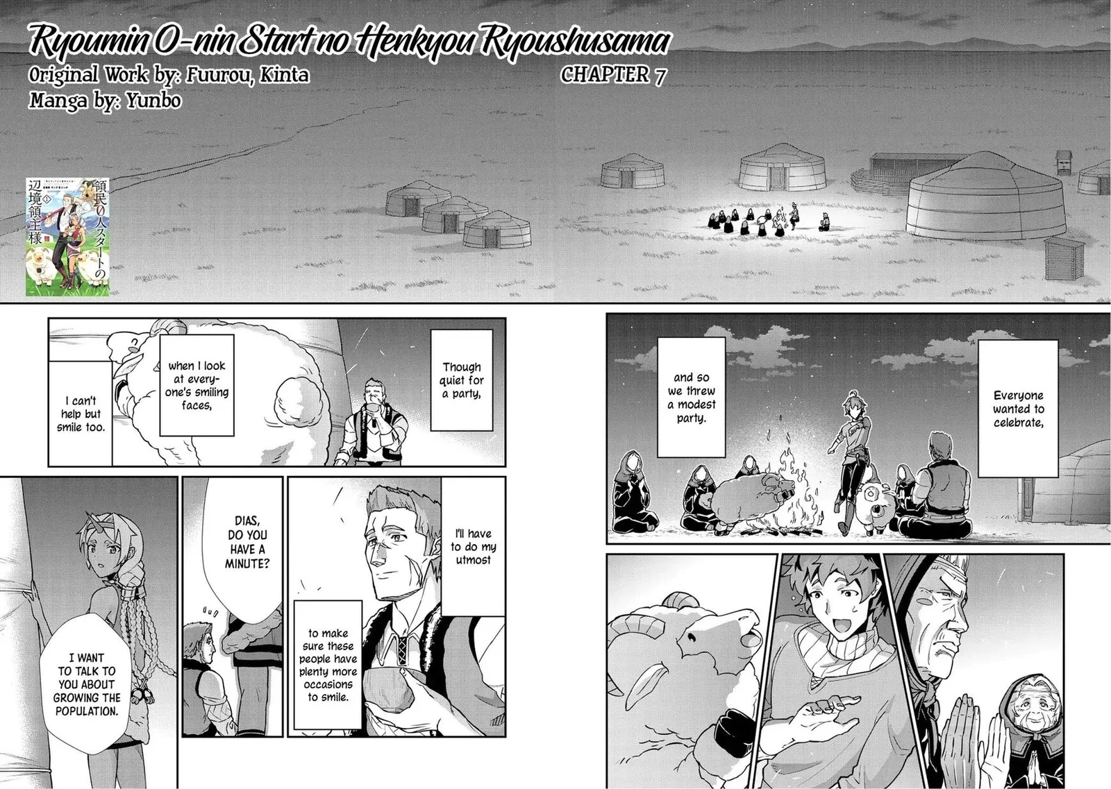 Ryoumin 0-nin Start no Henkyou Ryoushusama Chapter 7 page 2