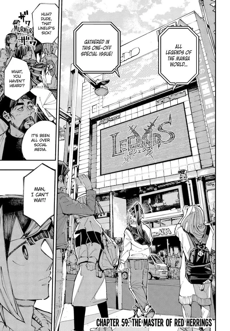 Ryuu to Cameleon Chapter 59 page 1