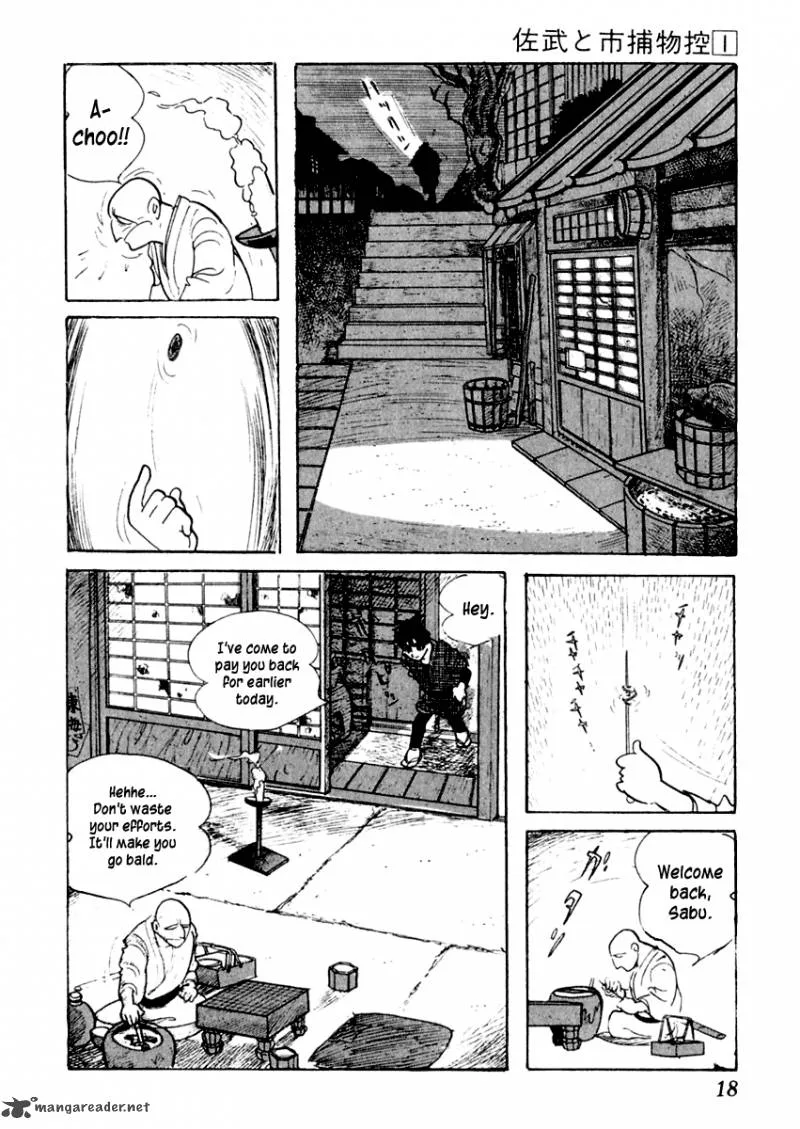 Sabu to Ichi Torimonohikae Chapter 1 page 21
