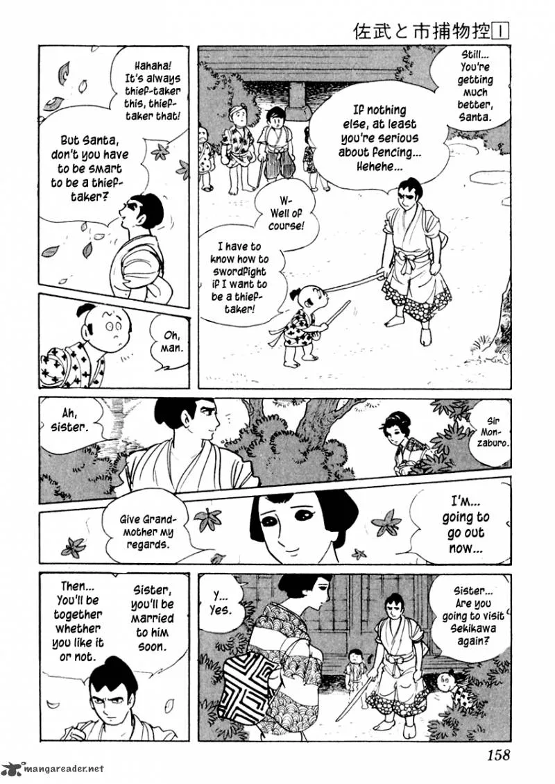 Sabu to Ichi Torimonohikae Chapter 3 page 34