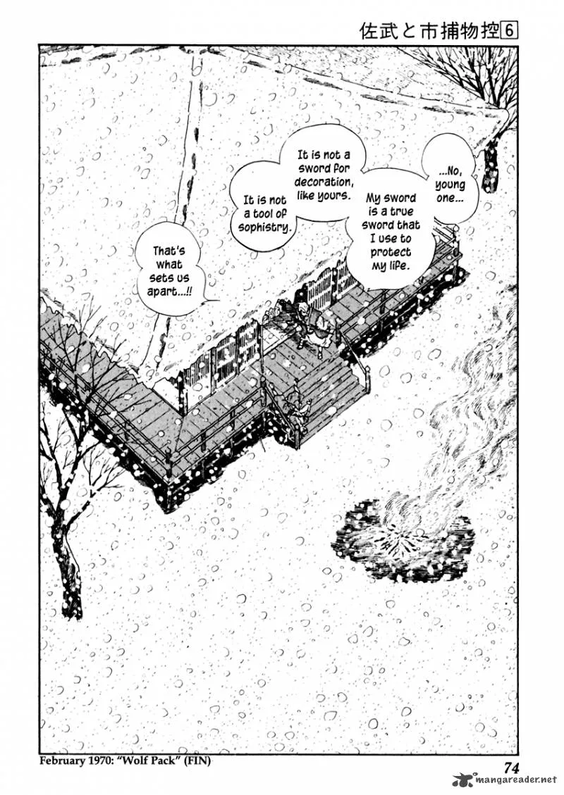 Sabu to Ichi Torimonohikae Chapter 31 page 34