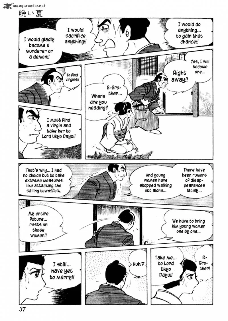 Sabu to Ichi Torimonohikae Chapter 6 page 37