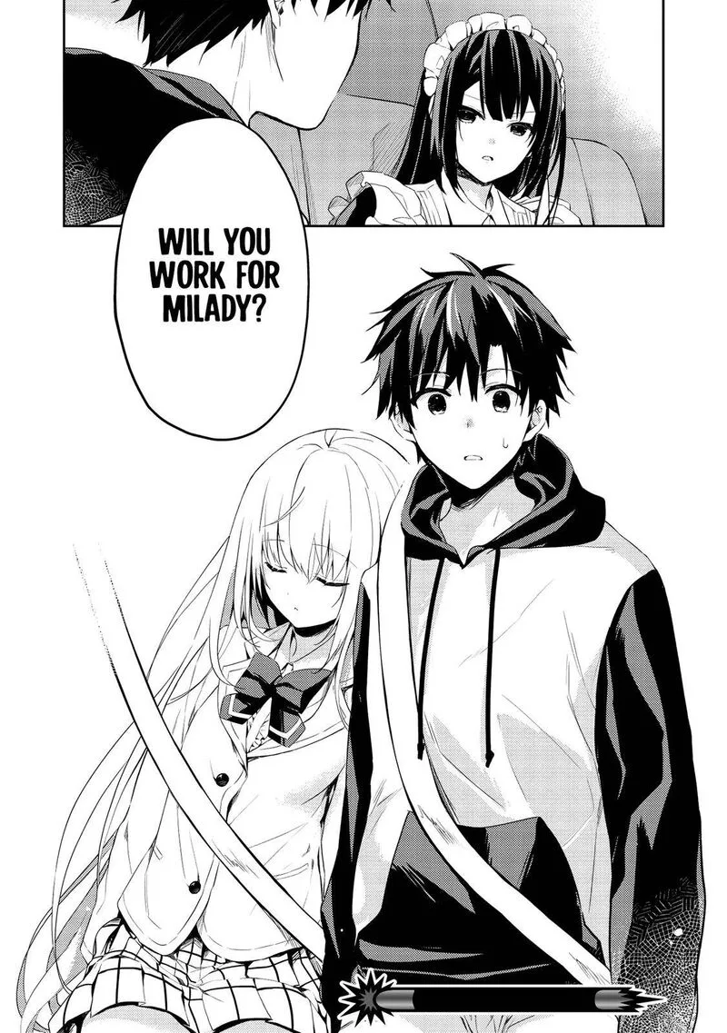 Saijo no Osewa Takane no Hana-darakena Meimon-kou de, Gakuin Ichi no Ojou-sama (Seikatsu Nouryoku Kaimu) wo Kagenagara Osewa suru Koto ni Narimashita Chapter 1 page 33