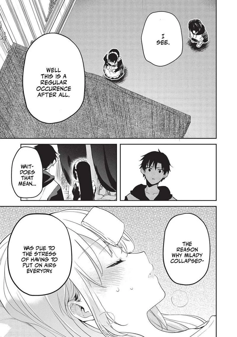 Saijo no Osewa Takane no Hana-darakena Meimon-kou de, Gakuin Ichi no Ojou-sama (Seikatsu Nouryoku Kaimu) wo Kagenagara Osewa suru Koto ni Narimashita Chapter 12 page 3