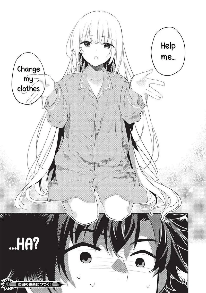 Saijo no Osewa Takane no Hana-darakena Meimon-kou de, Gakuin Ichi no Ojou-sama (Seikatsu Nouryoku Kaimu) wo Kagenagara Osewa suru Koto ni Narimashita Chapter 14 page 23