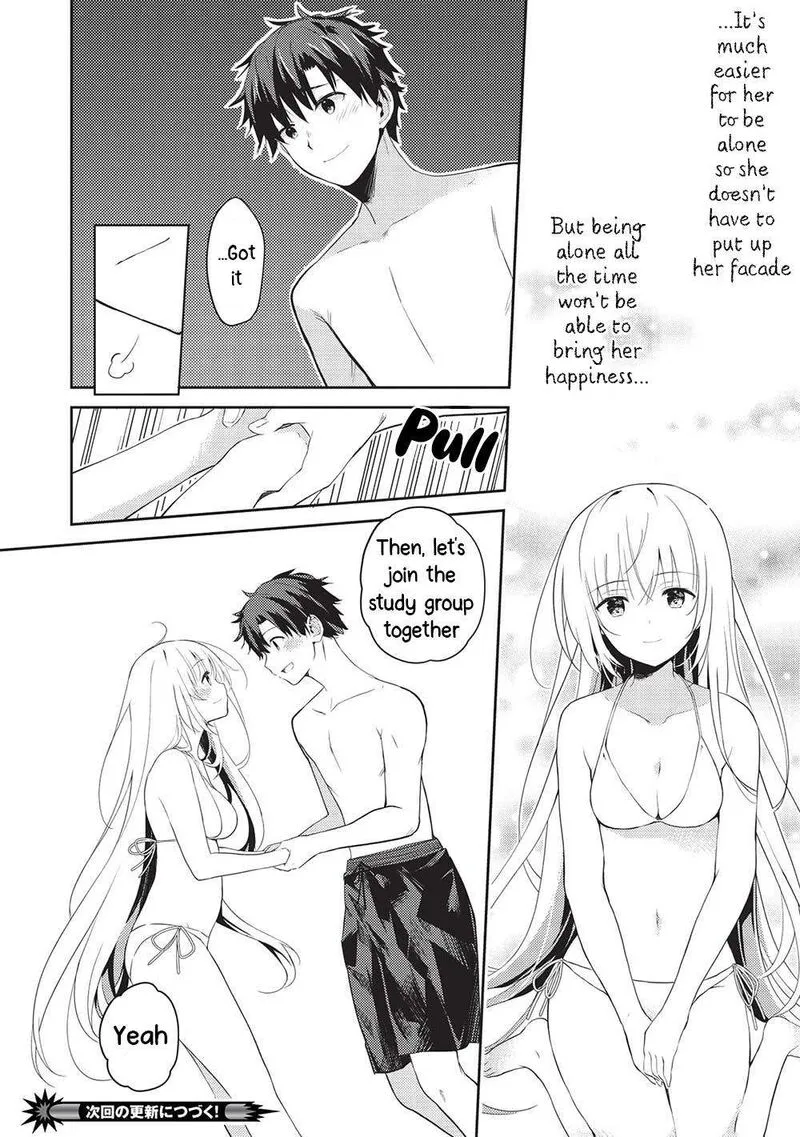 Saijo no Osewa Takane no Hana-darakena Meimon-kou de, Gakuin Ichi no Ojou-sama (Seikatsu Nouryoku Kaimu) wo Kagenagara Osewa suru Koto ni Narimashita Chapter 15 page 28