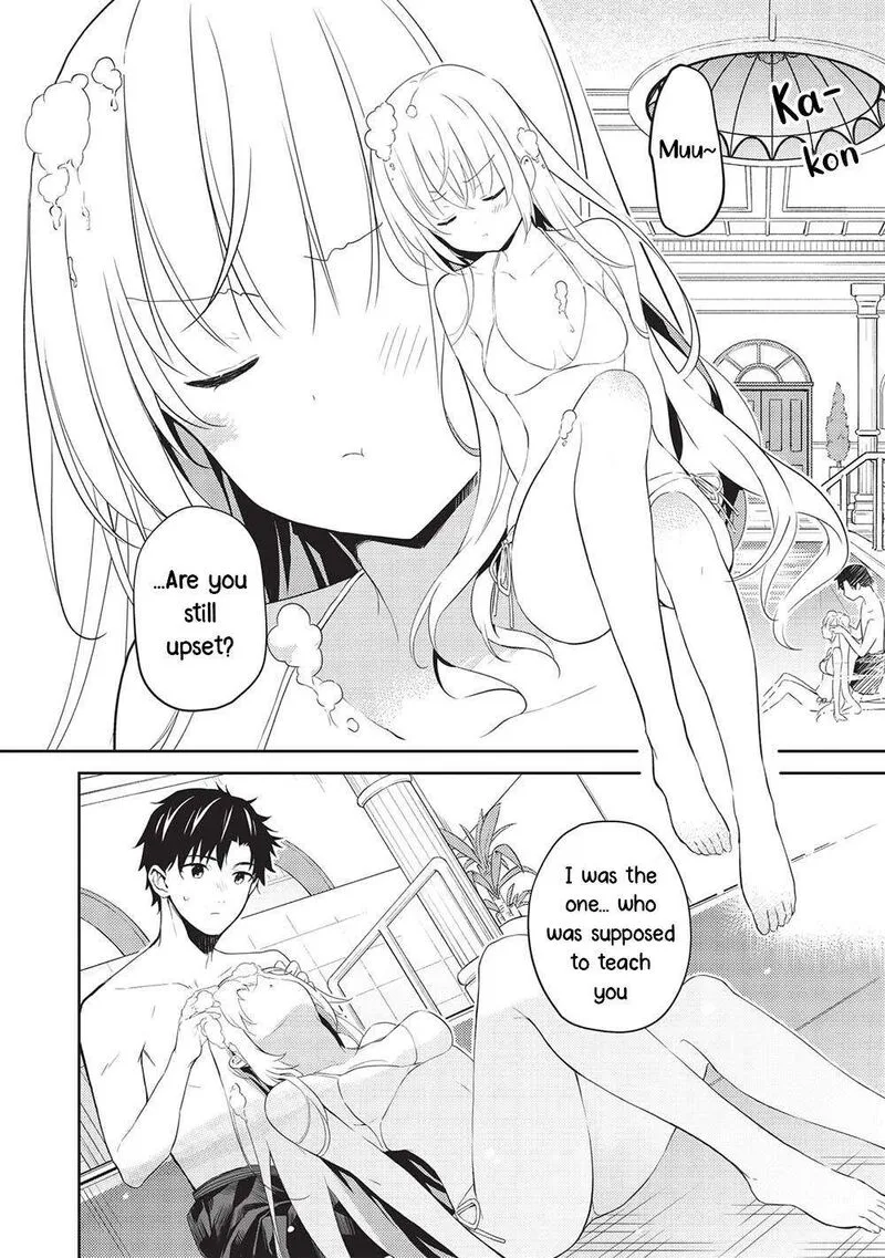 Saijo no Osewa Takane no Hana-darakena Meimon-kou de, Gakuin Ichi no Ojou-sama (Seikatsu Nouryoku Kaimu) wo Kagenagara Osewa suru Koto ni Narimashita Chapter 15 page 20