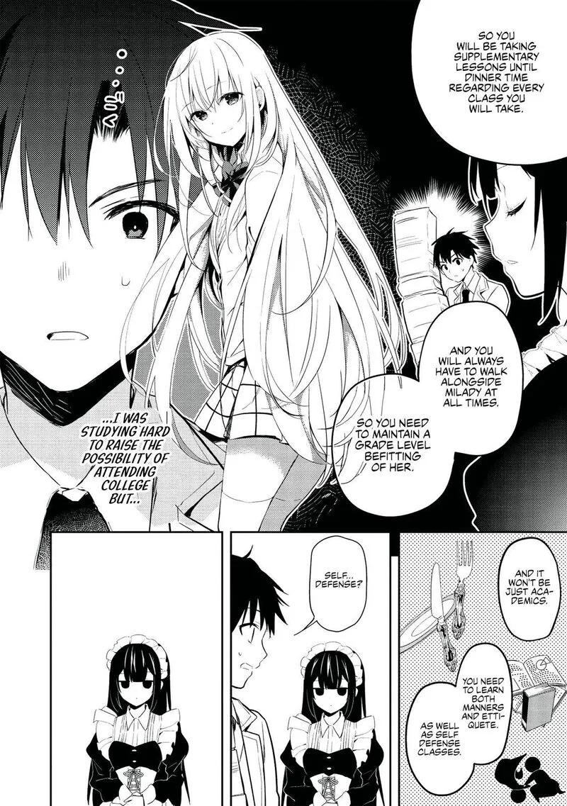 Saijo no Osewa Takane no Hana-darakena Meimon-kou de, Gakuin Ichi no Ojou-sama (Seikatsu Nouryoku Kaimu) wo Kagenagara Osewa suru Koto ni Narimashita Chapter 2.2 page 15