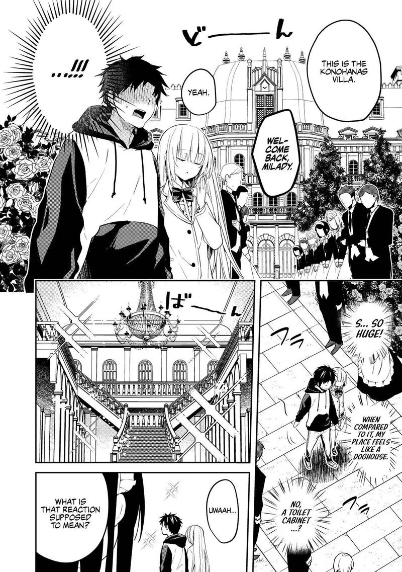 Saijo no Osewa Takane no Hana-darakena Meimon-kou de, Gakuin Ichi no Ojou-sama (Seikatsu Nouryoku Kaimu) wo Kagenagara Osewa suru Koto ni Narimashita Chapter 2 page 6