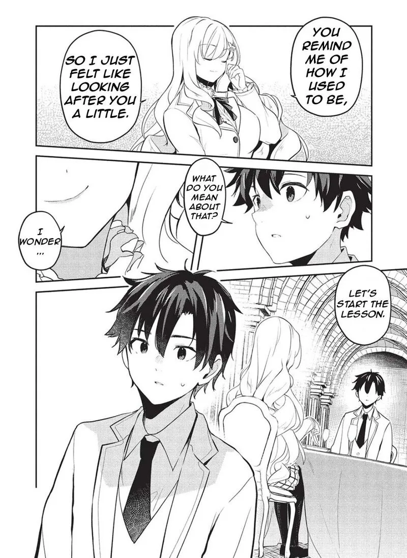 Saijo no Osewa Takane no Hana-darakena Meimon-kou de, Gakuin Ichi no Ojou-sama (Seikatsu Nouryoku Kaimu) wo Kagenagara Osewa suru Koto ni Narimashita Chapter 26 page 23