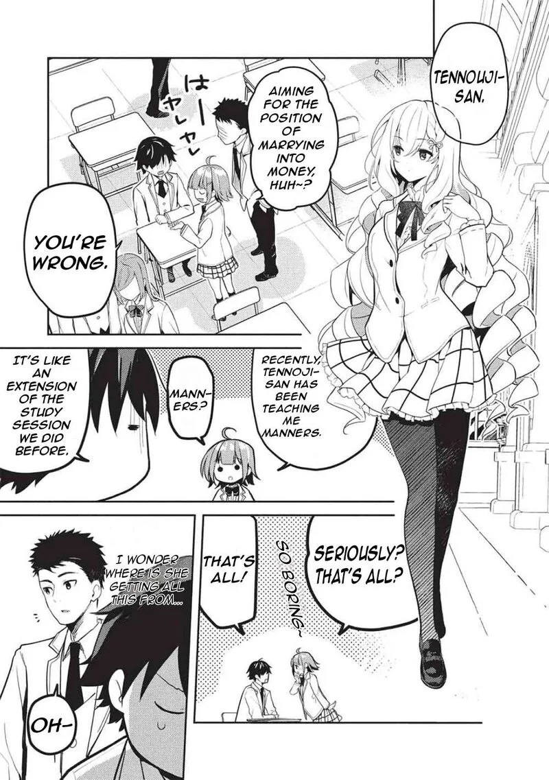 Saijo no Osewa Takane no Hana-darakena Meimon-kou de, Gakuin Ichi no Ojou-sama (Seikatsu Nouryoku Kaimu) wo Kagenagara Osewa suru Koto ni Narimashita Chapter 27 page 22