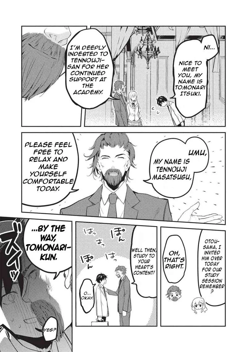 Saijo no Osewa Takane no Hana-darakena Meimon-kou de, Gakuin Ichi no Ojou-sama (Seikatsu Nouryoku Kaimu) wo Kagenagara Osewa suru Koto ni Narimashita Chapter 28 page 8
